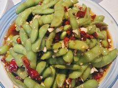 凉拌毛豆-五七小李子油焖大虾(总店)