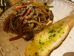 黑椒牛柳意面-玖壹咖啡(临河街店)