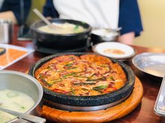 泡菜饼-神仙雪浓汤(弘大店)