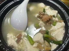 河蚌蒜苗豆腐-阿东农家菜(新场古镇下塘街店)