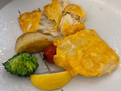 俄式黄油煎海鲈鱼-莫斯科餐厅