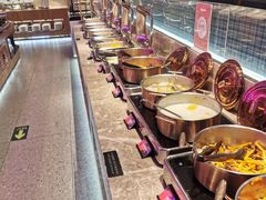 自助取餐区-比格比萨自助(南京万达茂店)