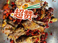主打的干锅鸭头-安诚居干锅鸭头(八角店)