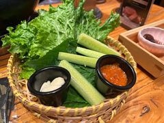 生菜拼盘-黑牛の店·和牛烧肉(大悦城店)