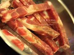 烤肩颈肉1-小本家韩式烤肉(紫藤路店)