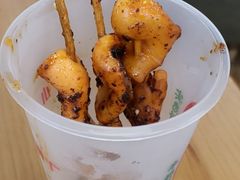 现烤鱿鱼-东门町美食街