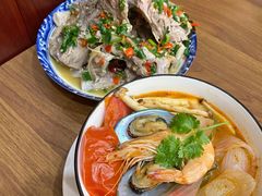 夜市网红火山排骨-曼谷食堂·泰国家庭料理(丹桂路店)