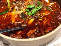 水煮牛肉-川旺角川粤融合菜•海景餐厅(星海广场店)