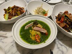 青葱姜蓉嫩鸡-青雅中餐厅(大连金石滩绿发希尔顿度假酒店)