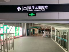 -龙阳路磁悬浮列车总站-停车场