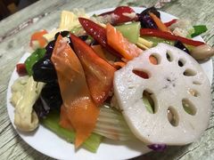 素什锦-王三姑牛肉饼