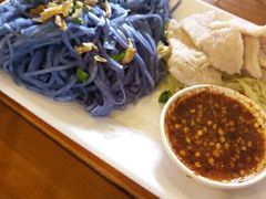-蝶豆花蓝面条