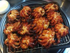 -喜儿家铁网烤章鱼(弘大店)