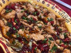 水煮肉片-大眼锅贴水饺(河东店)