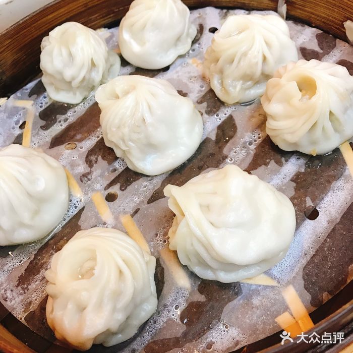 特色小吃點心(湖濱店)-蝦肉小籠-菜-蝦肉小籠圖片-杭州美食-大眾點評