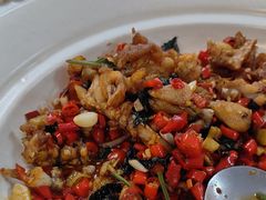 紫苏爆炒牛蛙-湘中缘·湖南菜(娄底驻京办店)