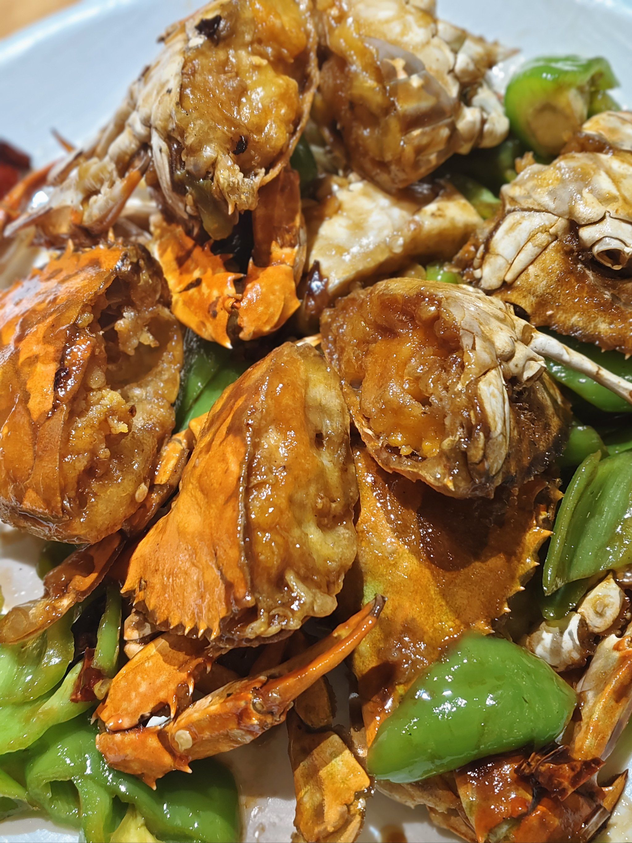 人间美味之辣炒肥蟹