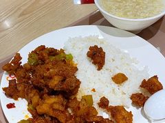 干煸仔鸡饭-北大家园食堂