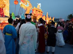 -欢乐海岸椰林沙滩-2025湾区超级灯会