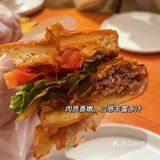 长沙没有比这更好吃的汉堡了，爆汁