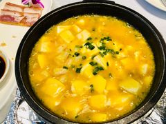 蟹黄虾仁豆腐-苏淮景·苏闽融创菜·海鲜(原空港井河轩店)