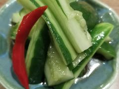 碎拍黄瓜-纹兵卫手打荞麦面日料(虹桥本店)