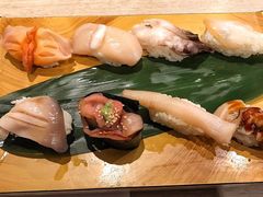 贝类寿司拼盘-梅丘·寿司の美登利(银座店)