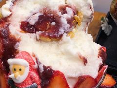 抹茶生乳かき氷-WONDER ICE 萬得冰田(建設路总店)