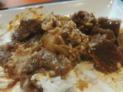 阿活咖喱牛腩饭（好味，吃完才记得拍）-大快活(丽丰店)