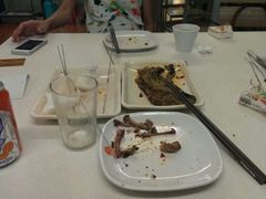 烤肉，烤鸡翅，烤羊肉…，吃完的-小杨烤肉(朱雀店)