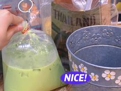 泰式手标绿奶茶-春莱·老挝咖啡·泰式奶茶(钟楼店)