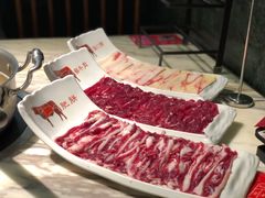 鲜牛肉-左庭右院鲜牛肉火锅(龙湖杭州滨江天街店)