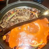 今晚吃撑了，火锅太过瘾