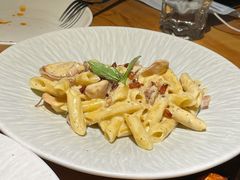 奶油芝士咸肉斜管面-TIAGO HOME KITCHEN(王府中环店)