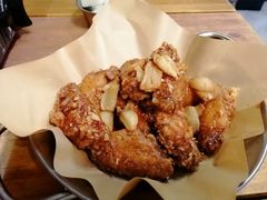 黄油蒜炸鸡翅-富乐满韩国正宗炸鸡韩国料理(虹泉路店)