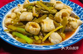 Stir-fried Pig Intestine with Preserved Vegetables