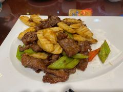 小炒牛肉-赵记煎饼卷大葱(东岳店)