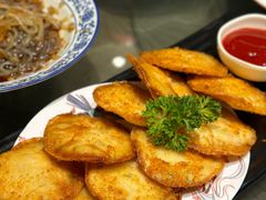 香脆鲜虾饼-富临轩私房菜(集庆门大街店)