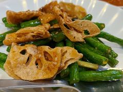 四季豆炒藕片-新山亚明小厨