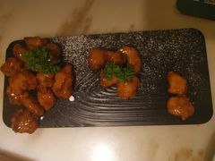 雪花糖醋里脊-绿茶餐厅(西单老佛爷店)