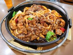 炕锅羊排-夏都地标马一刀烤肉美食城