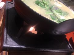 上汤丝瓜尖-花笙记打边炉·煲仔饭(五大道店)