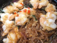 蒜蓉粉丝虾-绿茶餐厅(蓝色港湾店)