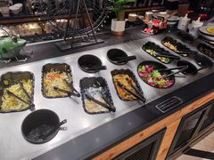 自助取餐区-比格比萨自助(花园路店)