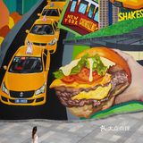 首家shakeshack涂鸦墙来重庆啦 