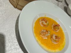 春色豌豆芙蓉蒸海虾丸子-红棉中餐厅·广州海航威斯汀酒店