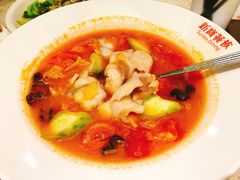 番茄汤煮鱼片-新宝餐厅(流塘店)