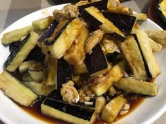 蛤蜊肉拌茄子-华春餐馆(鱼山路店)