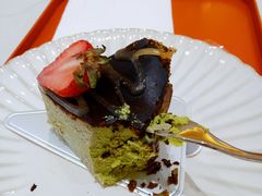 流心宇治抹茶巴斯克-慕可创意美学·定制CAKE·微景观蛋糕(总店)