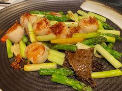 羊肚菌小炒带子-晶采轩(虹桥路店)